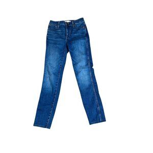 Madewell Jeans Medium Wash 10" High Rise Skinny Y2K Size 25